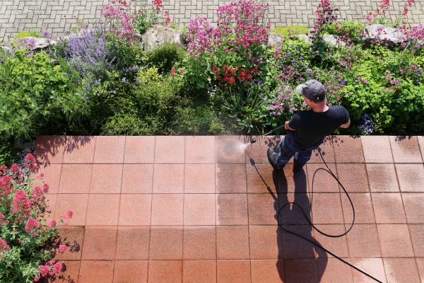 Patio Power Washing in Des Moines